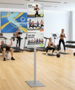 Info Display met 3 A3 posterhouders